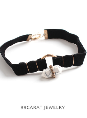 九九克欧美时尚饰品坠绒布花纹