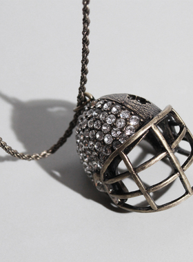 朋克复古立体项链复古合金