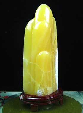 天然原石黄蜡石金冻玉米黄玉