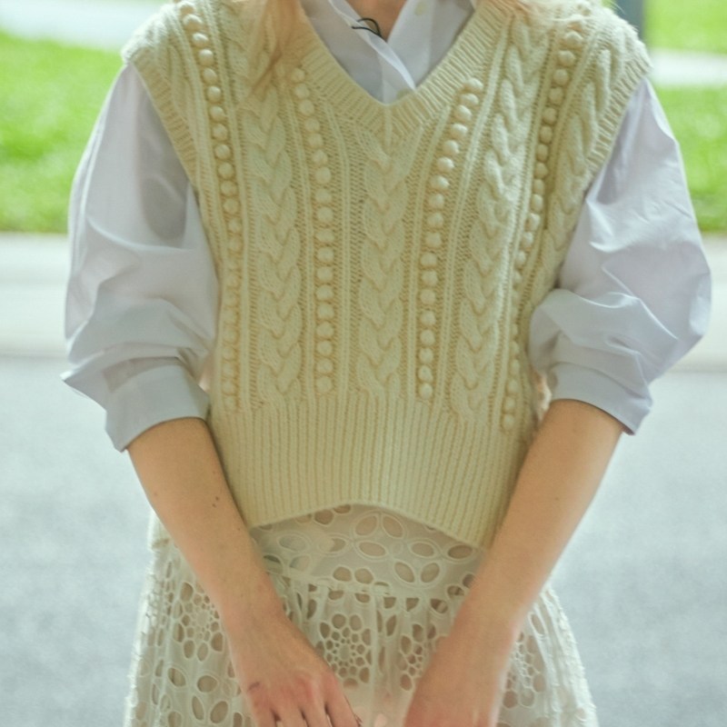 毛衣小哥家手工DIY立体球球套头V领背心线教程工具男女同款秋冬新,淘宝优惠券,粉丝福利购,淘宝优惠卷