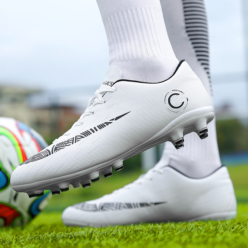 Men's Soccer Boots Football Sports Shoes Kids Trainers cr7_虎窝淘