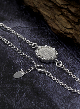 S925纯银复古轻奢小众手链