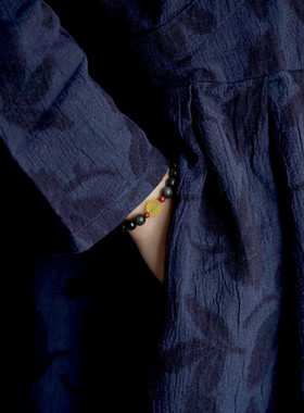 典润黑曜石手链男女士款手串配蜜