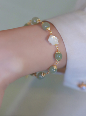 焕美山茶花手链女生2022年新款in