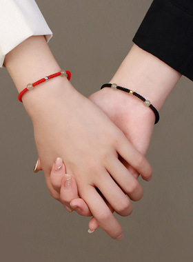 和田玉手链女新款轻奢小众精致本