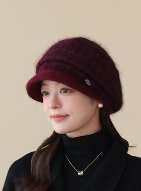 中老年帽子女2025新款秋冬季