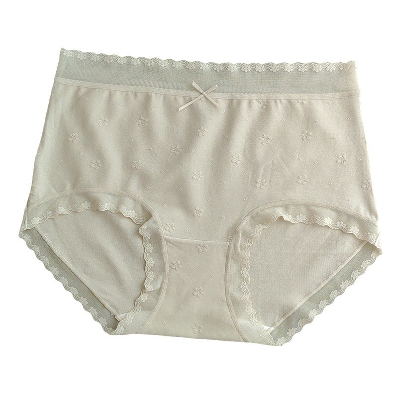 总有一束花温暖你 A类婴儿棉内裤女抗菌透气棉裆少女甜美短裤新款 - 图3