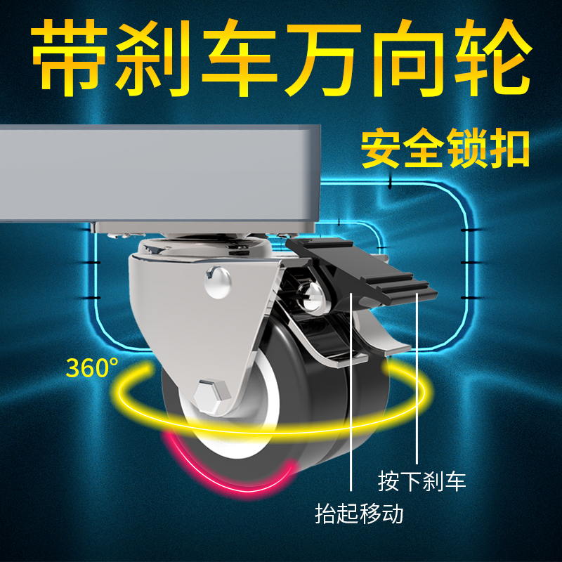 小米红米1A 8公斤波轮全自动洗衣机底座加高加厚固定移动支架脚架 - 图2