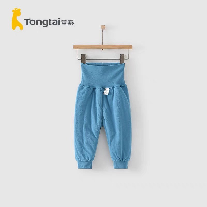 童泰秋冬季5-24月婴儿男女宝宝衣服夹棉闭裆裤子高腰护肚长裤,淘宝优惠券,粉丝福利购,淘宝优惠卷