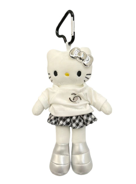 日本名媛风长腿珍珠裙公仔HelloKitty挂件kt猫毛绒玩偶包挂饰礼物