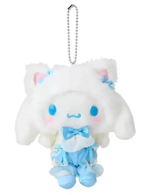 日本正版HelloKitty芭蕾猫咪玩偶库洛米毛绒公仔kt背包挂件钥匙扣