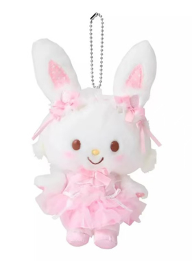 日本正版HelloKitty毛绒玩偶芭蕾猫咪公仔kt包挂件玉桂狗生日礼物
