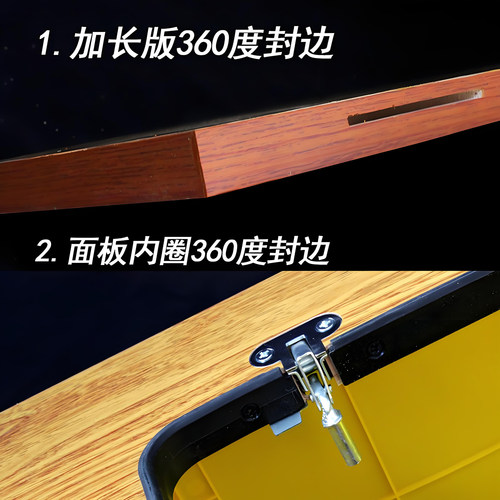 老式旧的缝纫机台板面板配件蝴蝶飞人牌的脚踏实木家用机架台面板 - 图2