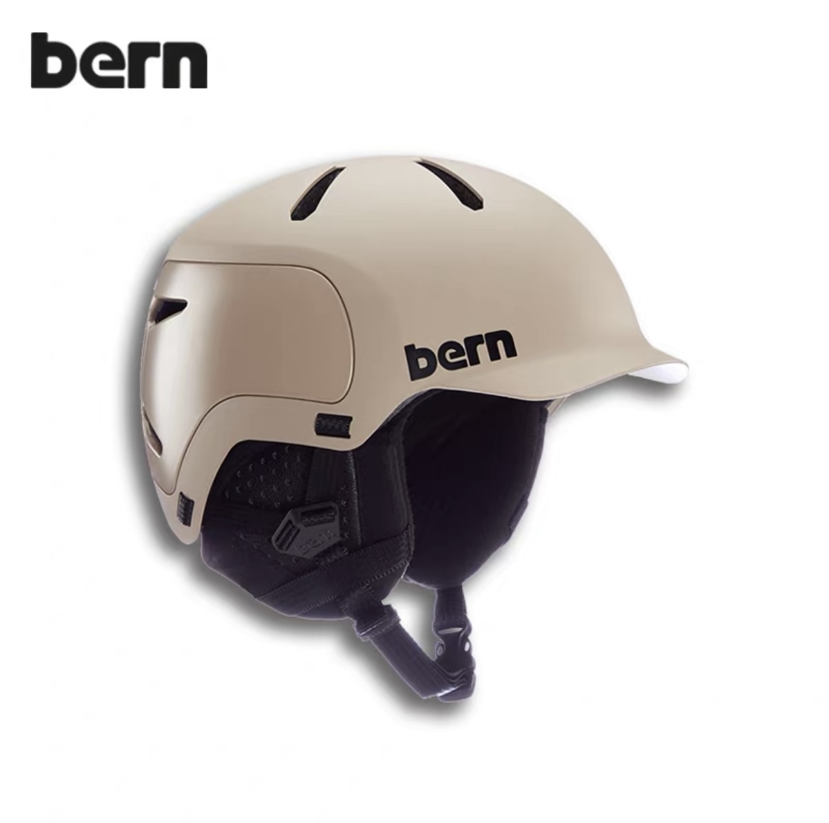 美国bern滑雪头盔watts2.0单板亚洲版成人儿童碳纤维mips雪盔护具 - 图2