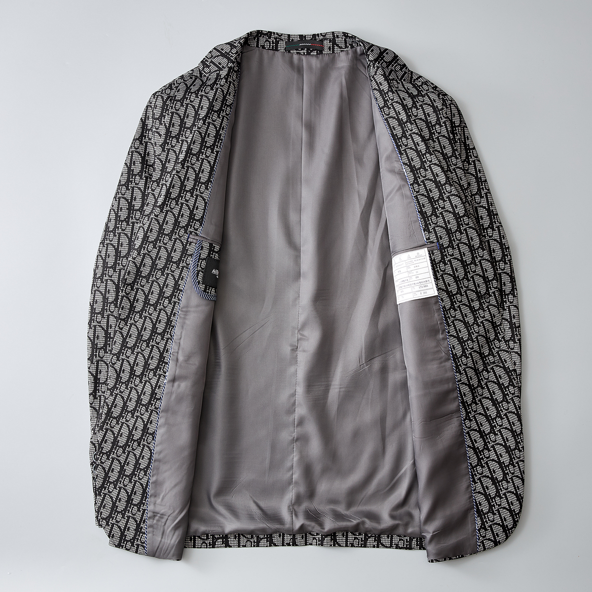 春夏男修身韩版字母印花雅痞小西服 首尔精品男装店西服