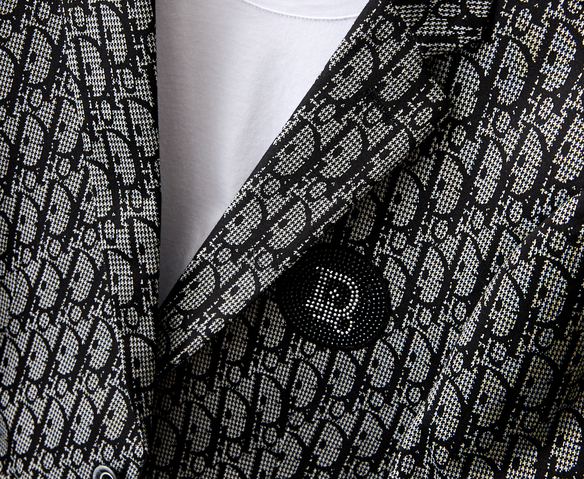 春夏男修身韩版字母印花雅痞小西服 首尔精品男装店西服