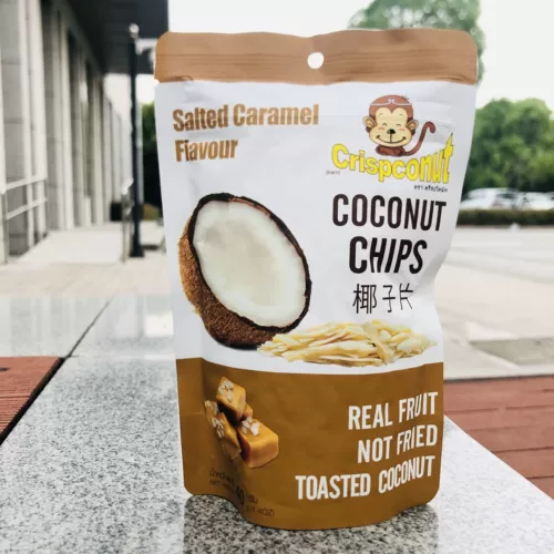 Таиланд импортированные кокосовые чипсы Crispconut
