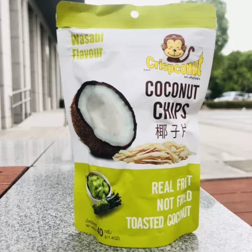 Таиланд импортированные кокосовые чипсы Crispconut