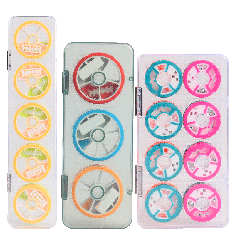 Fishing supplies main line box spool sub-line box silicone