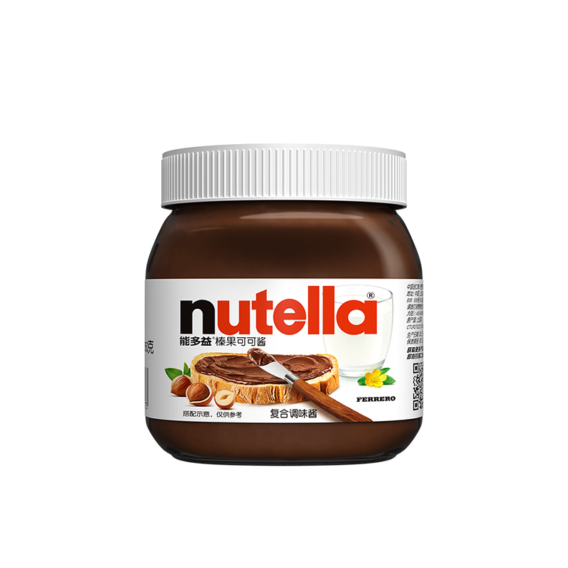 【任选】费列罗能多益nutella进口可可酱350克早餐面包涂抹酱烘焙 - 图2