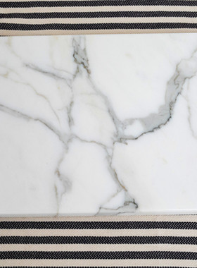 卫浴摆件天然大理石卫浴首饰摆件