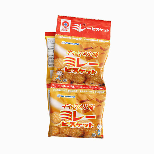日本进口零食品 野村制果天日盐淡盐味韧性饼干松脆小圆饼 - 图3