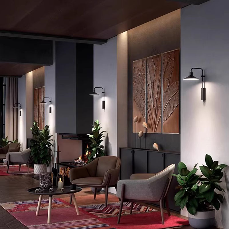 户外防水壁灯工业风别墅庭院外墙灯家用门前阳台灯咖啡馆氛围壁灯