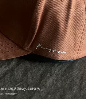 简洁立体感！K牌美式硬顶棒球帽