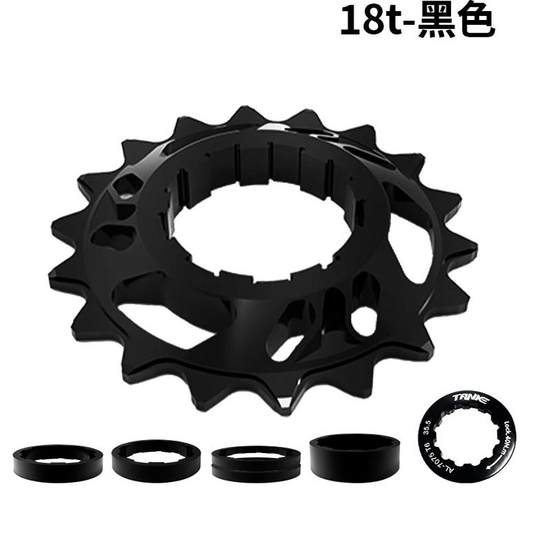 碳客TANKE土坡AM单速飞轮山地自行车BMX街攀HG卡飞转单速齿片配件