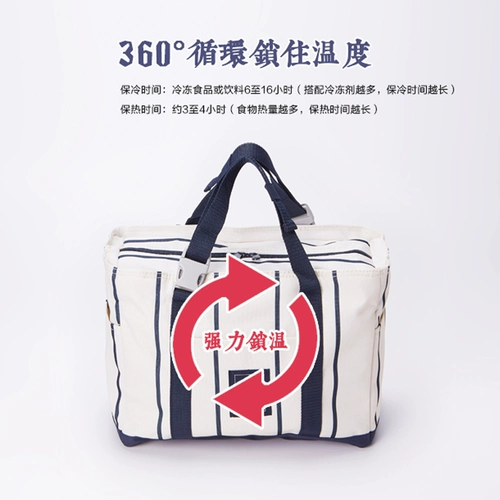 Японский дорожный портативный охлаждаемый термос, термосумка, сумка для еды