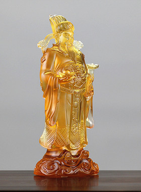 古法琉璃家居客厅财神到工艺品