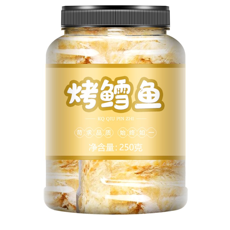 鳕鱼片烤鳕鱼500g即食烤鱼片鱼排鱼片干干货碳烤海鲜孕妇儿童零食 - 图3