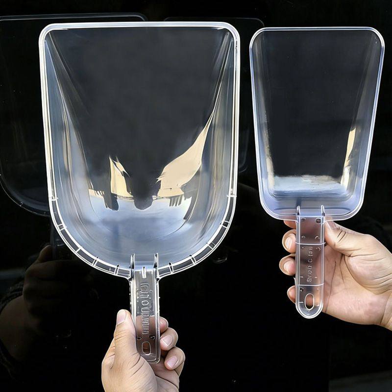 平底透明PC冰铲奶茶店加厚款超市米面粉茶叶多用铲抗砸不易变形,淘宝优惠券,粉丝福利购,淘宝优惠卷