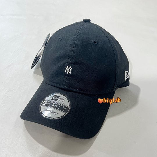 韩国New Era小标软顶棒球帽男女经典940刺绣弯檐帽子情侣鸭舌帽