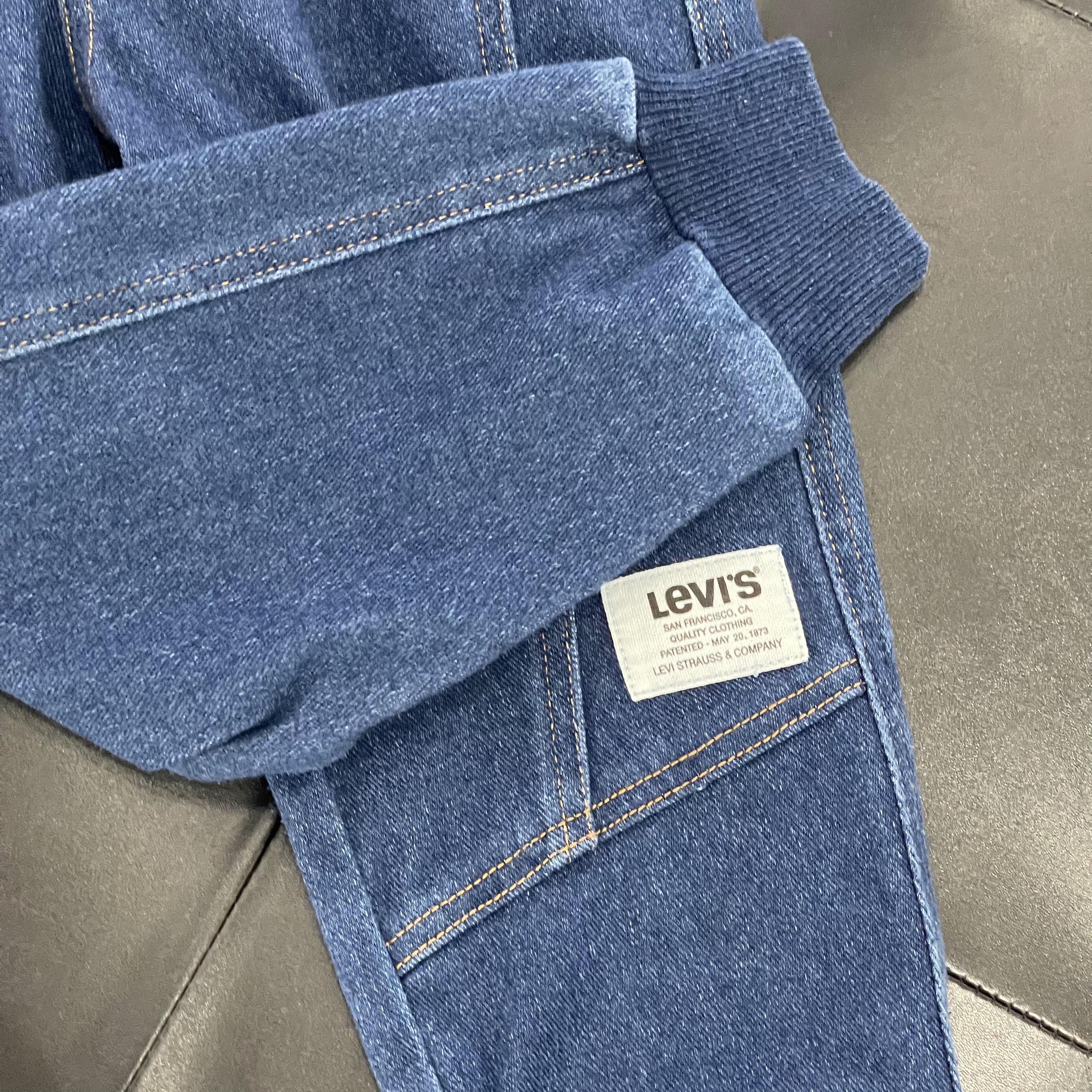 Levi’s/李维斯童装春秋新款男女儿童舒适牛仔裤休闲裤长裤子潮-图1