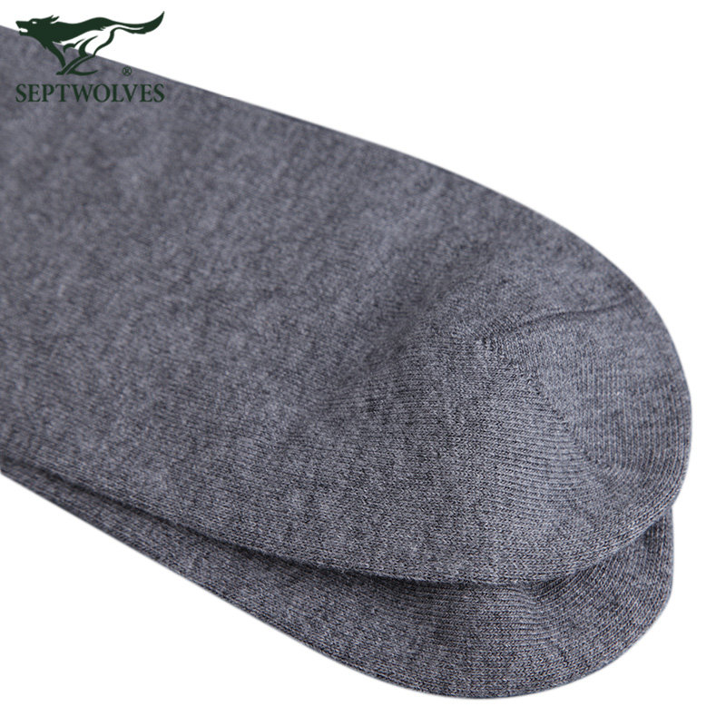 七匹狼男士春秋全棉休闲深色纯棉袜 盛旺服饰短袜/打底袜/丝袜/美腿袜