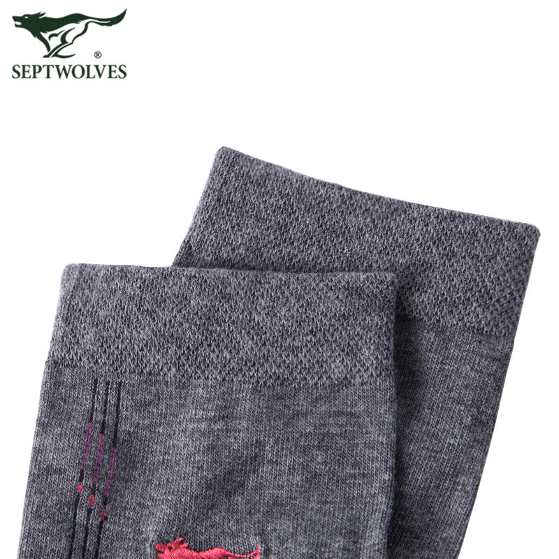 七匹狼男士春秋全棉休闲深色纯棉袜 盛旺服饰短袜/打底袜/丝袜/美腿袜