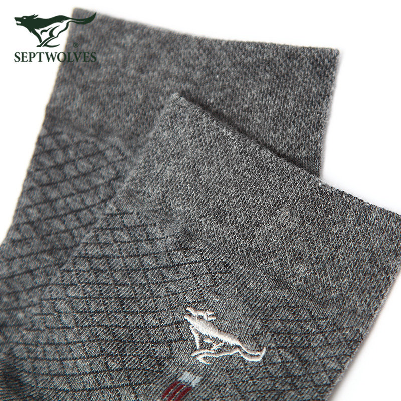 七匹狼男春秋透气吸汗四季纯棉袜子 盛旺服饰短袜/打底袜/丝袜/美腿袜