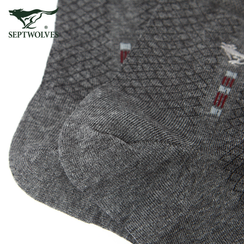 七匹狼男春秋透气吸汗四季纯棉袜子 盛旺服饰短袜/打底袜/丝袜/美腿袜