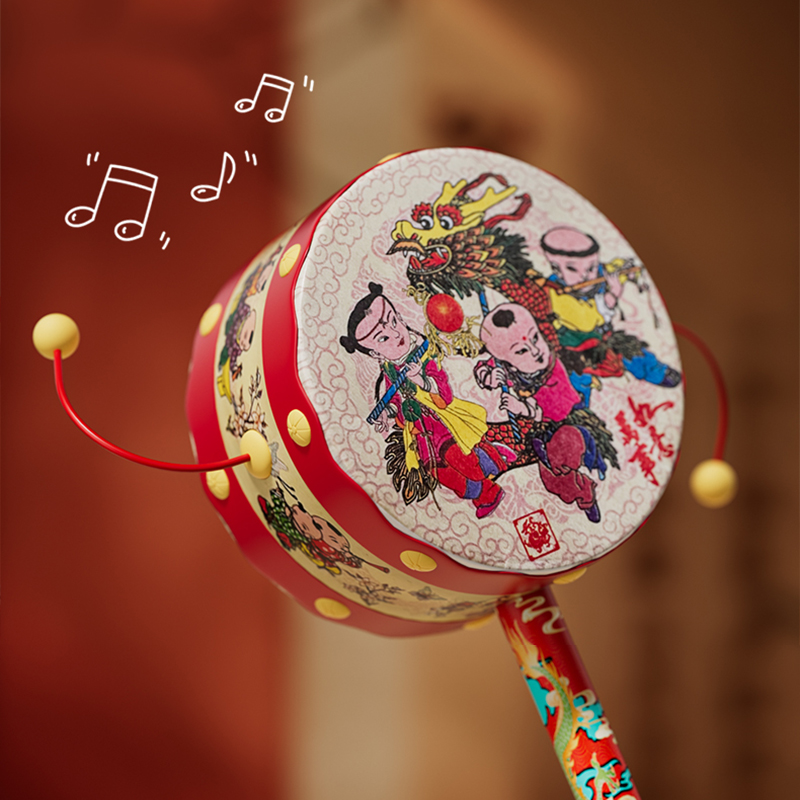 婴儿玩具0一1岁益智礼盒早教新生儿摇铃拨浪鼓3个月6宝宝抓握训练