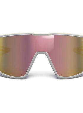 代购JULBO男士太阳镜防雾抗冲击UV防护全遮光大框白色渐变镜片轻