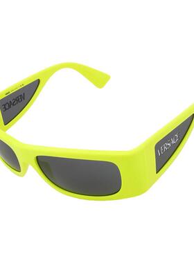 代购Versace范思哲男士太阳镜防紫外线灰色镜片非偏光抗强光