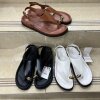 Foreign trade versatile casual metal ring flat herringbone women's sandals