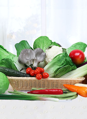 蔬菜饭店餐厅橱窗摄影道具装饰品