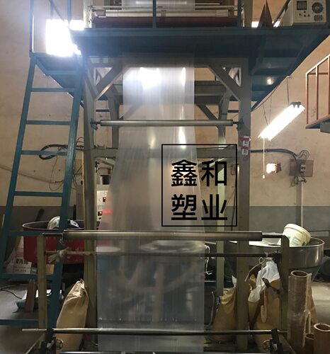 PE高压筒膜 塑料筒膜 布料包装筒膜 直筒袋 卷膜 透明全新料 - 图1