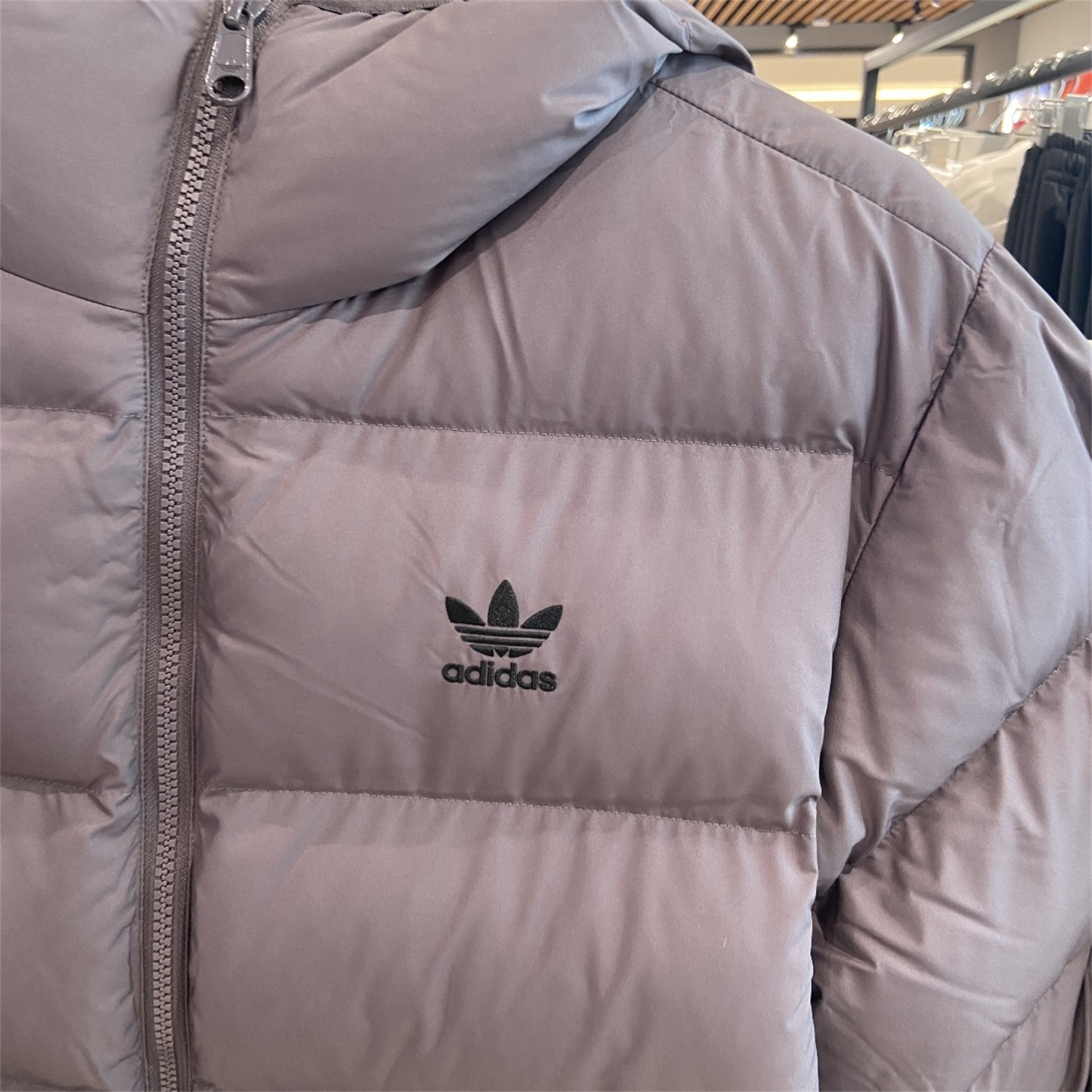 Adidas三叶草 男女运动休闲潮流宽松连帽棉服外套 JX4122 JX4123,淘宝优惠券,粉丝福利购,淘宝优惠卷