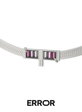 零误差蛇骨项链设计师原创