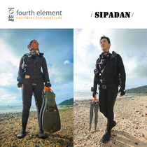 Fourth Element Fourth Element Sipadan 3mm Poetry Badan Split Wet Suit Diving Suit Anti-Chill Coat