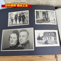 1940 Antique European Gets Old Photo Old Photo Album of the Living Pavilion Behind the Battlefield Stash of Old Things