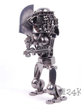 铁人金属家装饰品砍刀包邮模型